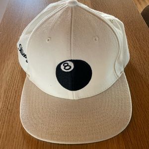STUSSY BASEBALL HAT 8-BALL